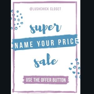 💵Name your price SALE!💵